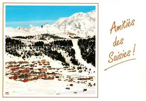 AK / Ansichtskarte Les_Saisies_Hauteluce_73_Savoie Station Olympique Fliegeraufnahme 