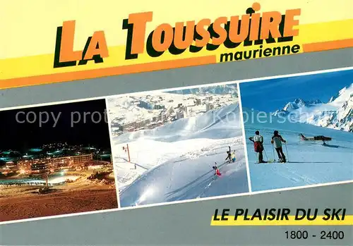 AK / Ansichtskarte La_Toussuire_73_Savoie Vue partielle 