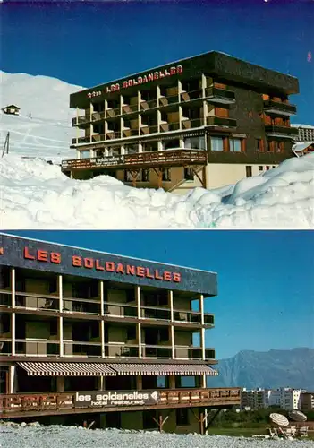 AK / Ansichtskarte La_Toussuire_73_Savoie Hotel Restaurant Les Soldanelles 