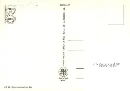 AK / Ansichtskarte Morgins Panorama Morgins