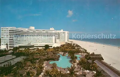 AK / Ansichtskarte Miami_Beach Fontainebleau Hilton 