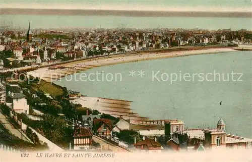AK / Ansichtskarte Le_Havre et Sainte Adresse Le_Havre