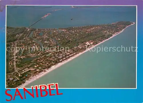 AK / Ansichtskarte Sanibel_Island_Florida Fliegeraufnahme 