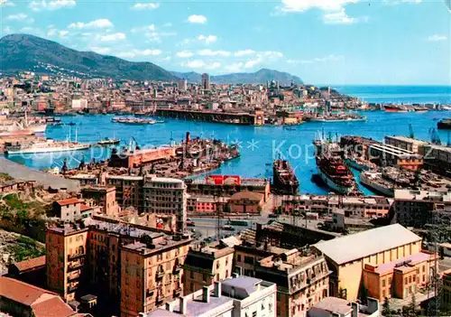 AK / Ansichtskarte Genova_Genua_Liguria Il Porto Genova_Genua_Liguria