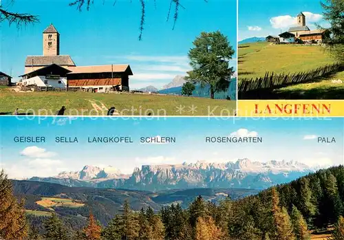 AK / Ansichtskarte Langfenn_Jenesien_Bozen_IT Gasthaus Langfenn Panorama 