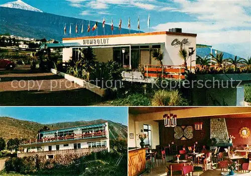 AK / Ansichtskarte La_Orotava_Tenerife_ES Cafe Humboldt Blick Gastraum 