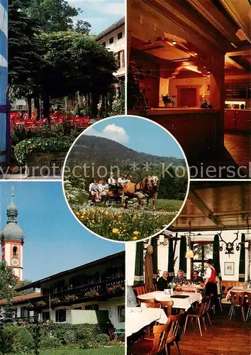 AK / Ansichtskarte Elbach_Miesbach Postgasthof Sonnenkaiser Teilansichten Elbach Miesbach