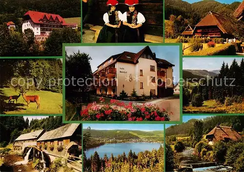 AK / Ansichtskarte Ohlsbach Hotel Pension Zum Rebstock Aussenansicht m. Umgebung u. See Ohlsbach