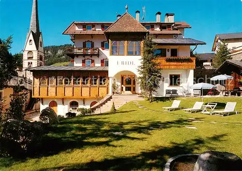 AK / Ansichtskarte Groeden_Suedtirol_IT Albergo   Gasthof Uridl Aussenansicht 
