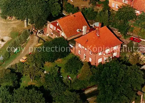 AK / Ansichtskarte Ollsen Fliegeraufnahme Pension Inselmann  Ollsen