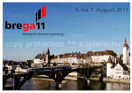 AK / Ansichtskarte Bremgarten_AG Bremgarter Gewerbe Ausstellung brega11 Bremgarten AG