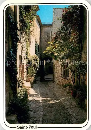 AK / Ansichtskarte Saint_Paul_Cote_d_Azur Rue de la Cassette le Pontil Saint_Paul_Cote_d_Azur
