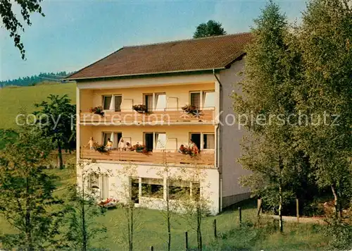 AK / Ansichtskarte Hammelbach Pension Haus am kalten Brunnen Hammelbach