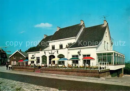 AK / Ansichtskarte Kinderdijk Hotel Cafe Restaurant Kinderdijk Kinderdijk