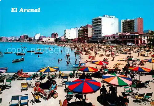 AK / Ansichtskarte El_Arenal_Mallorca_ES Vista desde el Club Nautico 