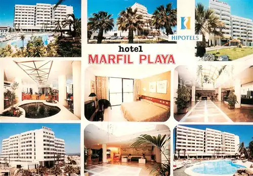 AK / Ansichtskarte Sa_Coma_Mallorca_ES Hotel Marfil Playa Teilansichten 
