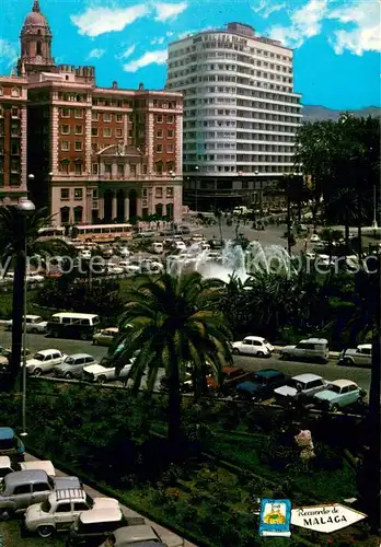 AK / Ansichtskarte Malaga_Andalucia Plaza general Queipo del Llano Malaga_Andalucia