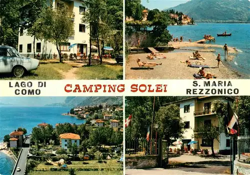 AK / Ansichtskarte Lago_di_Como Camping Solei S Maria Rezzonico  Lago_di_Como