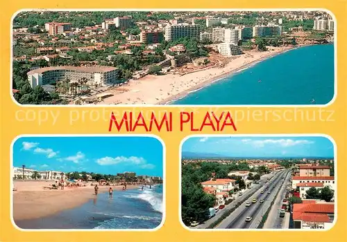AK / Ansichtskarte Miami_Playa Vista aerea Diversos aspectes de la vila Miami_Playa