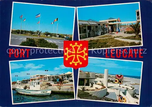 AK / Ansichtskarte Port_Leucate_11 Le rond point Le centre commercial 