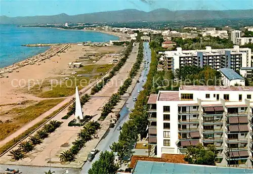 AK / Ansichtskarte Salou_ES Paseo de Jaime Vista parcial 