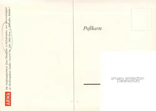 AK / Ansichtskarte Bischofswiesen ARWA Feinstrumpfwirkerei Hans Thierfelder Bischofswiesen