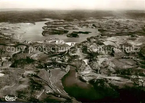 AK / Ansichtskarte Saint Etienne Cantales Fliegeraufnahme La Barrage Saint Etienne Cantales