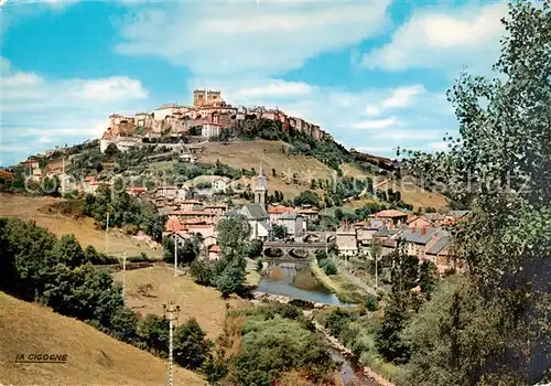 AK / Ansichtskarte Saint Flour_Cantal Ville haute et Ville basse Saint Flour Cantal