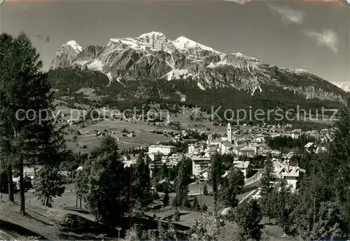 AK / Ansichtskarte Cortina_d_Ampezzo Tofane Panorama Cortina_d_Ampezzo