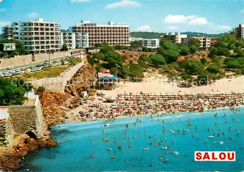 AK / Ansichtskarte Salou_ES Playa de Lazareto Fliegeraufnahme 