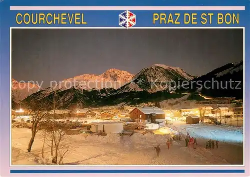 AK / Ansichtskarte Courchevel Praz de St Bon  Courchevel