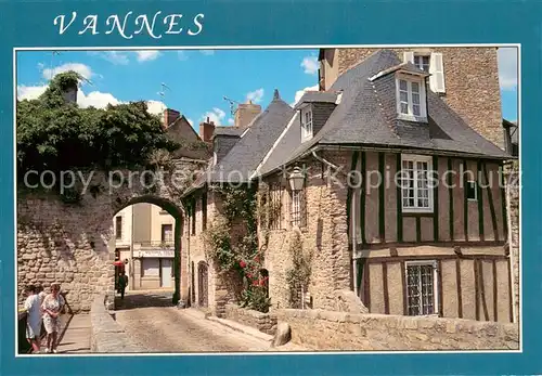 AK / Ansichtskarte Vannes_56 La Poterne sur les remparts 