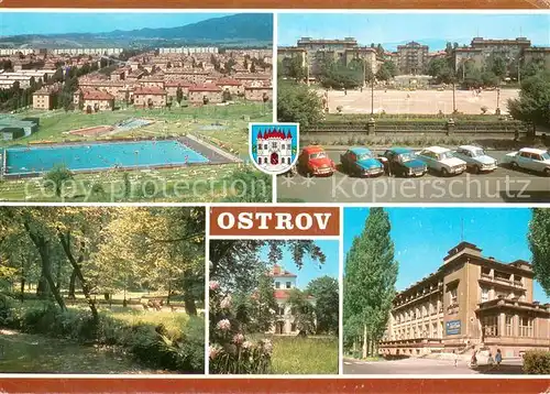 AK / Ansichtskarte Ostrov_nad_Ohry_Karlovy_Vary_Karlsbad_CZ Okres Karlovy Vary Teilansichten 