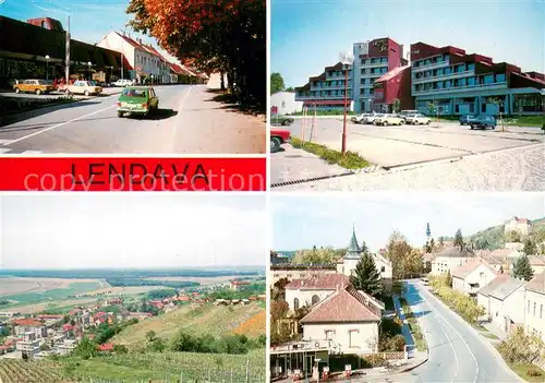 AK / Ansichtskarte Lendava_Unterlimbach_Slovenia Strassenpartien Panorama 