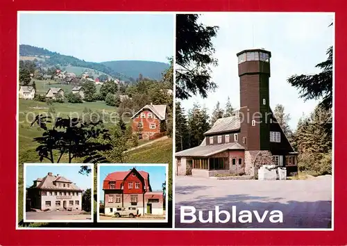 AK / Ansichtskarte Bublava_CZ Celkovy pohled Hotel Sport Rekreacni stredisko Oloveny vrch restaurace 