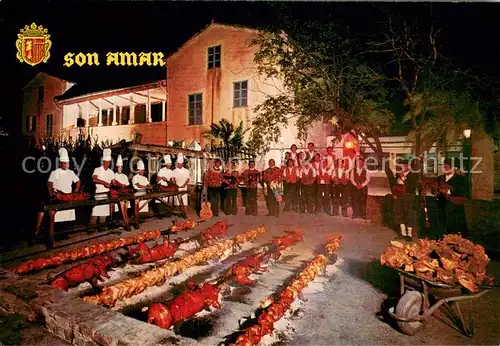 AK / Ansichtskarte Soller_Mallorca Predio Son Amar Barbecue Soller_Mallorca