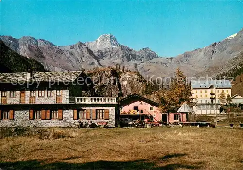 AK / Ansichtskarte Balme_Piemonte Pian della Mussa Trattoria Alpine sfondo Bessanese Grajische Alpen 