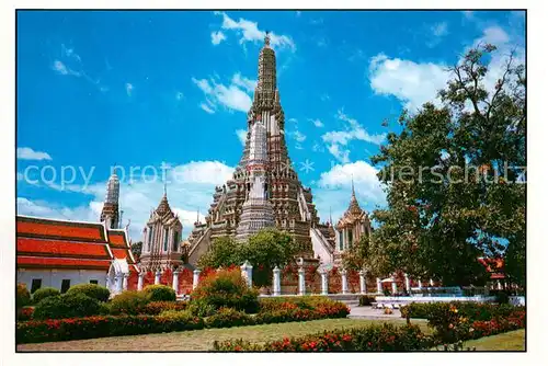 AK / Ansichtskarte Bangkok_Thailand Inside Temple of Dawn 