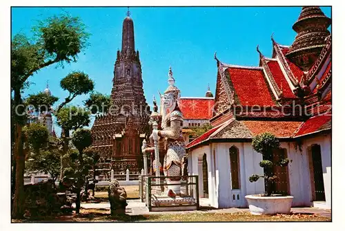 AK / Ansichtskarte Bangkok_Thailand Inside Temple of Dawn 