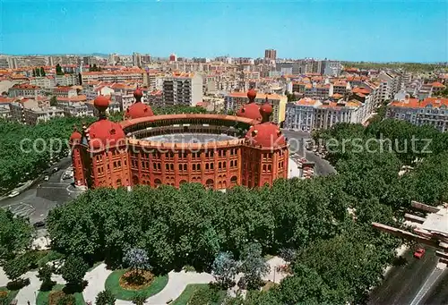 AK / Ansichtskarte Lisboa Praca de Toros do Campo Pequeno vista aerea Lisboa