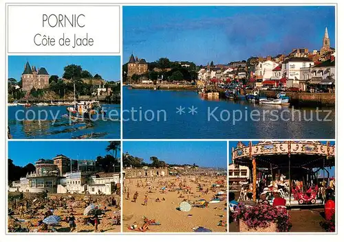 AK / Ansichtskarte Pornic_44 Vues du port et des plages Cote de Jade 