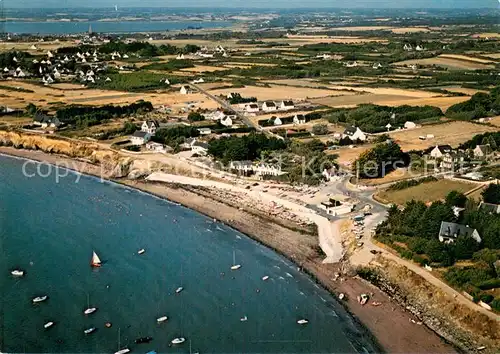 AK / Ansichtskarte Penestin_56_Morbihan Plage de Poulante vue aerienne 