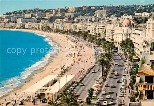 AK / Ansichtskarte Nice__06_Nizza Promenade des Anglais Plage Cote d Azur 