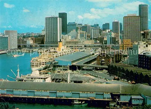 AK / Ansichtskarte Sydney__NSW_Australia Skyline from Harbour Bridge 