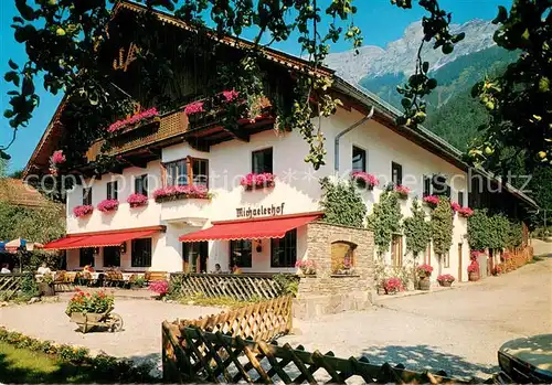 AK / Ansichtskarte Gnadenwald_Tirol_AT Michaelerhof Gaestehaus Pension 