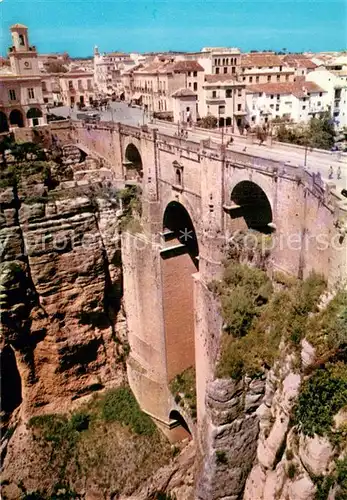 AK / Ansichtskarte Ronda_Andalucia_Malaga_ES Puente Nuevo 