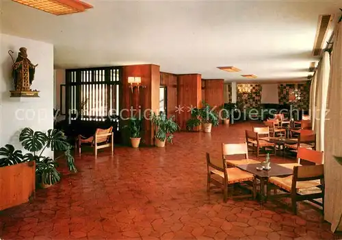 AK / Ansichtskarte Nerja_Costa_del_Sol_ES Hotel Parador Nacional Foyer 