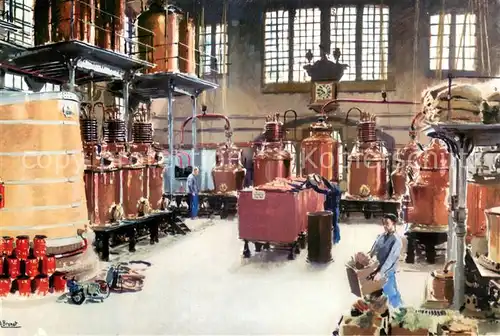 AK / Ansichtskarte Fecamp_76 Salle de Distillation de la Benedictine 