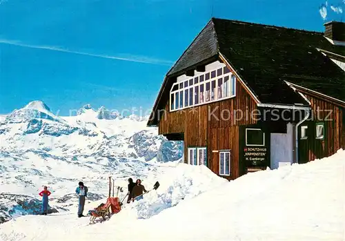 AK / Ansichtskarte Krippenstein_3003m_Berghaus_Dachstein_AT Schutzhaus Dachsteingebirge 