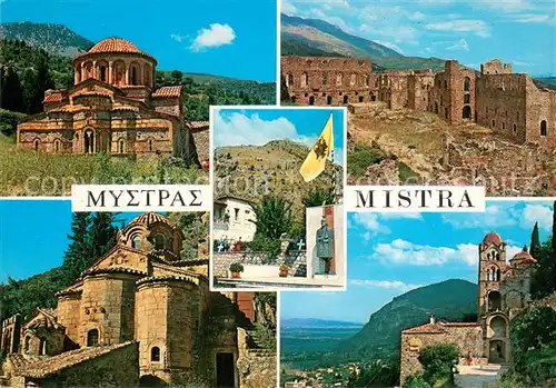 AK / Ansichtskarte Mistra Pantanassa Kirche Burgruine Mistra